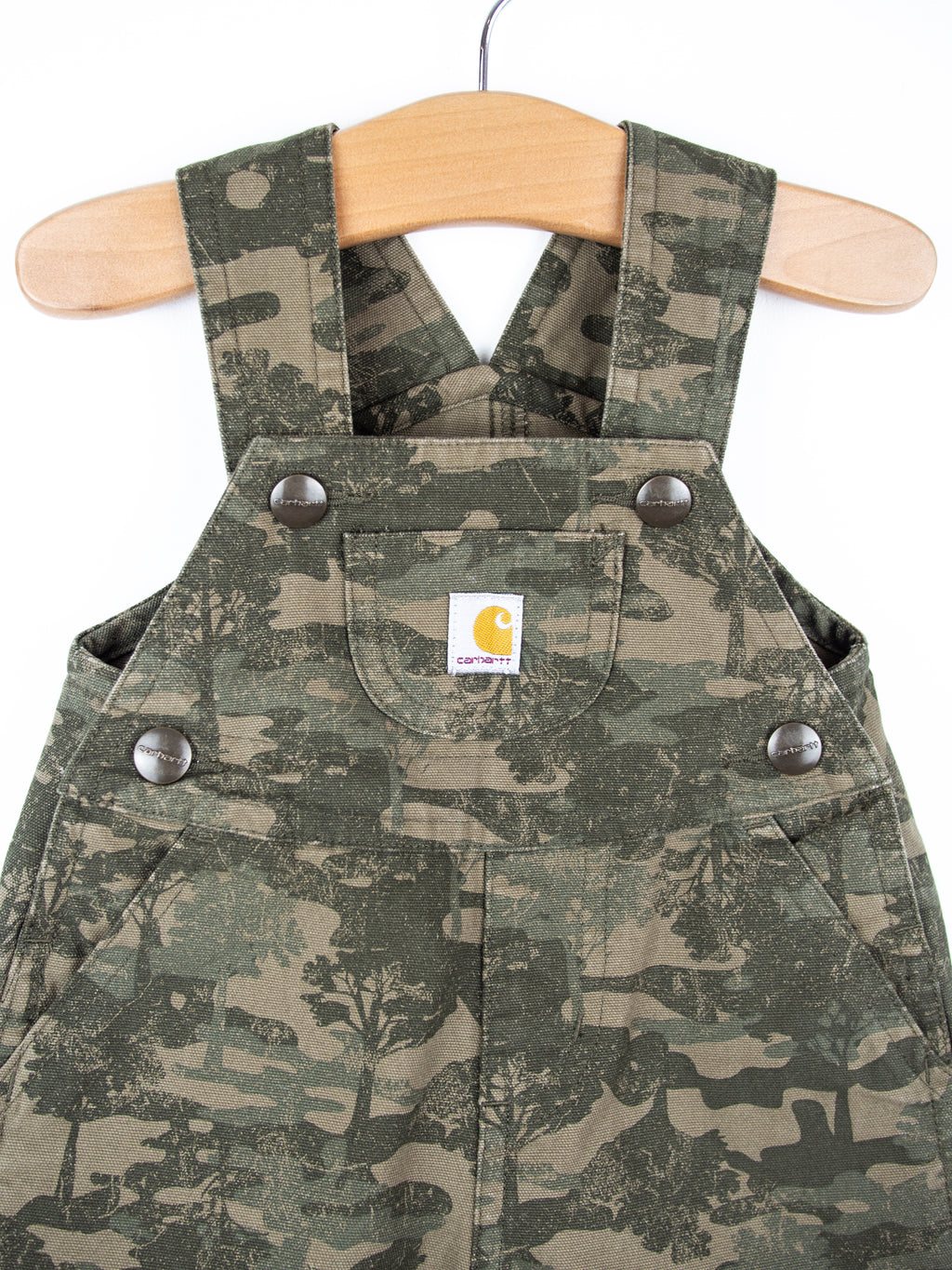 Carhartt Rare Tree Print Dungaree Shorties - Age 3 months