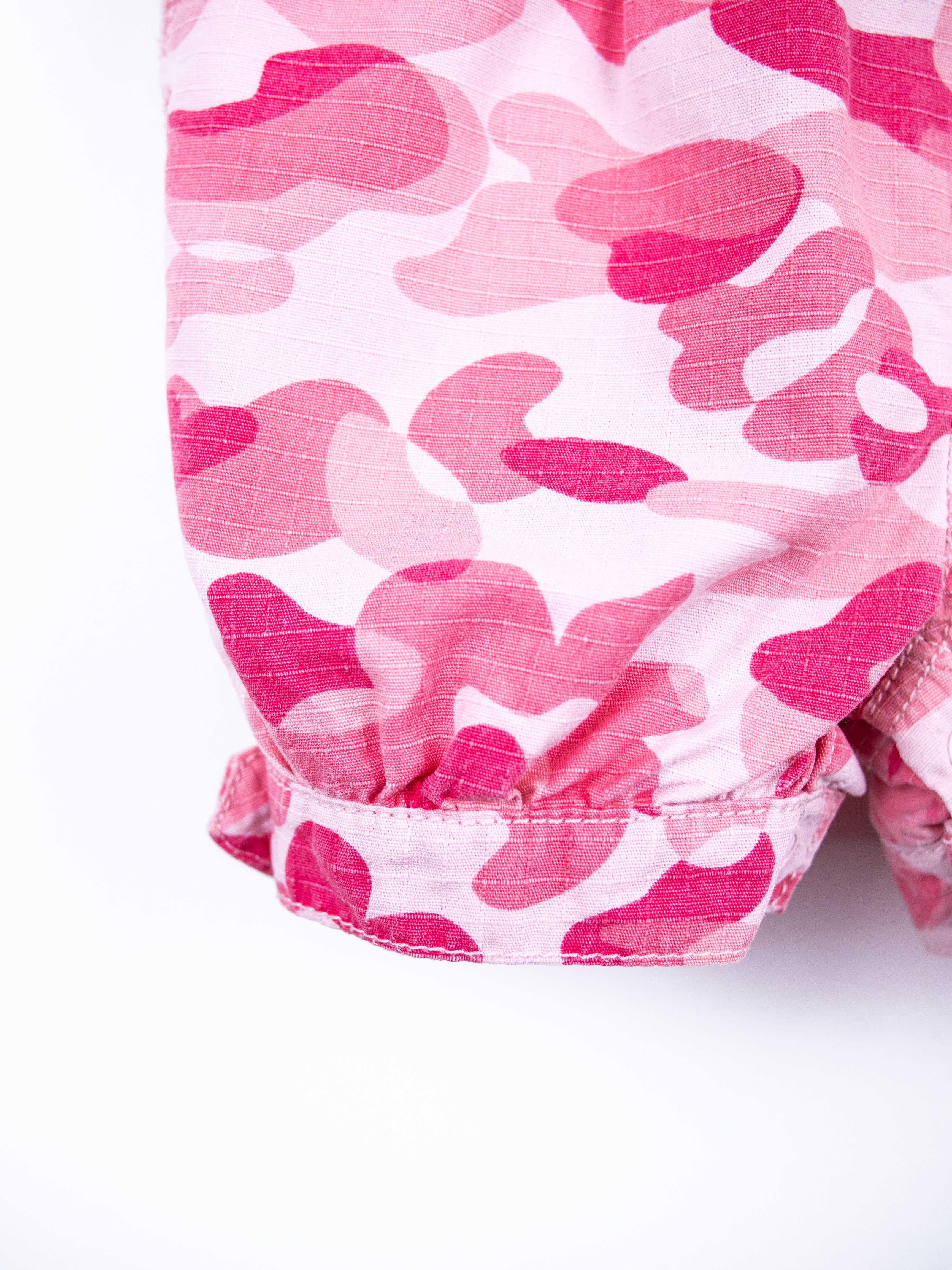 Carhartt Pink Camouflage Dungarees - Age 2T