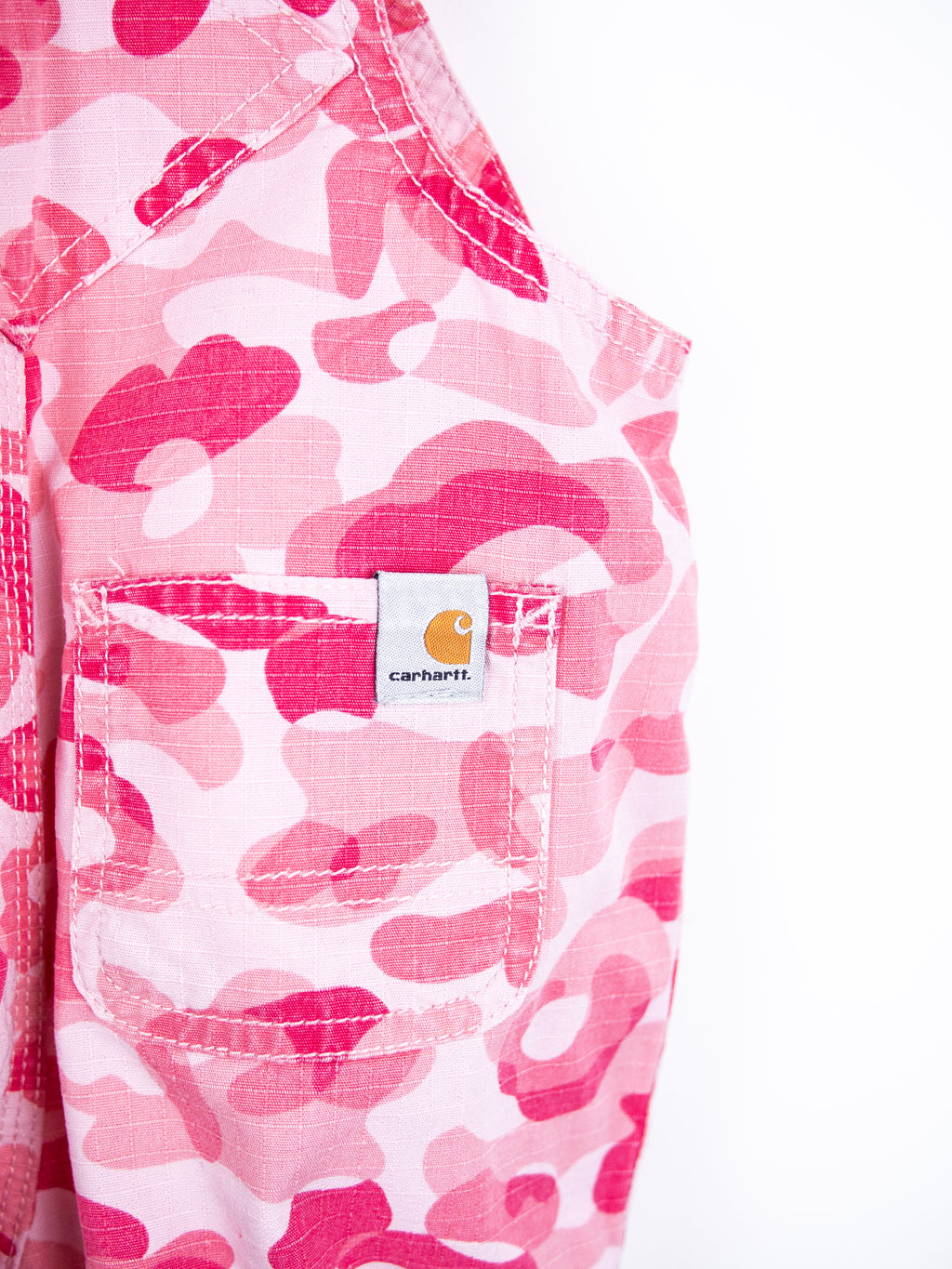 Carhartt Pink Camouflage Dungarees - Age 2T