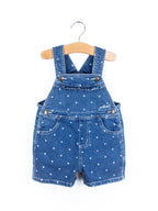 Carhartt Denim Frill Dungaree Shorties - Age 18-24 months