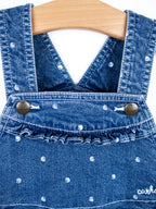 Carhartt Denim Frill Dungaree Shorties - Age 18-24 months