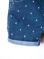 Carhartt Logo Dot Denim Dungaree Shorties - NEW WITH TAGS - Age 24 months