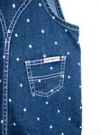 Carhartt Logo Dot Denim Dungaree Shorties - NEW WITH TAGS - Age 24 months