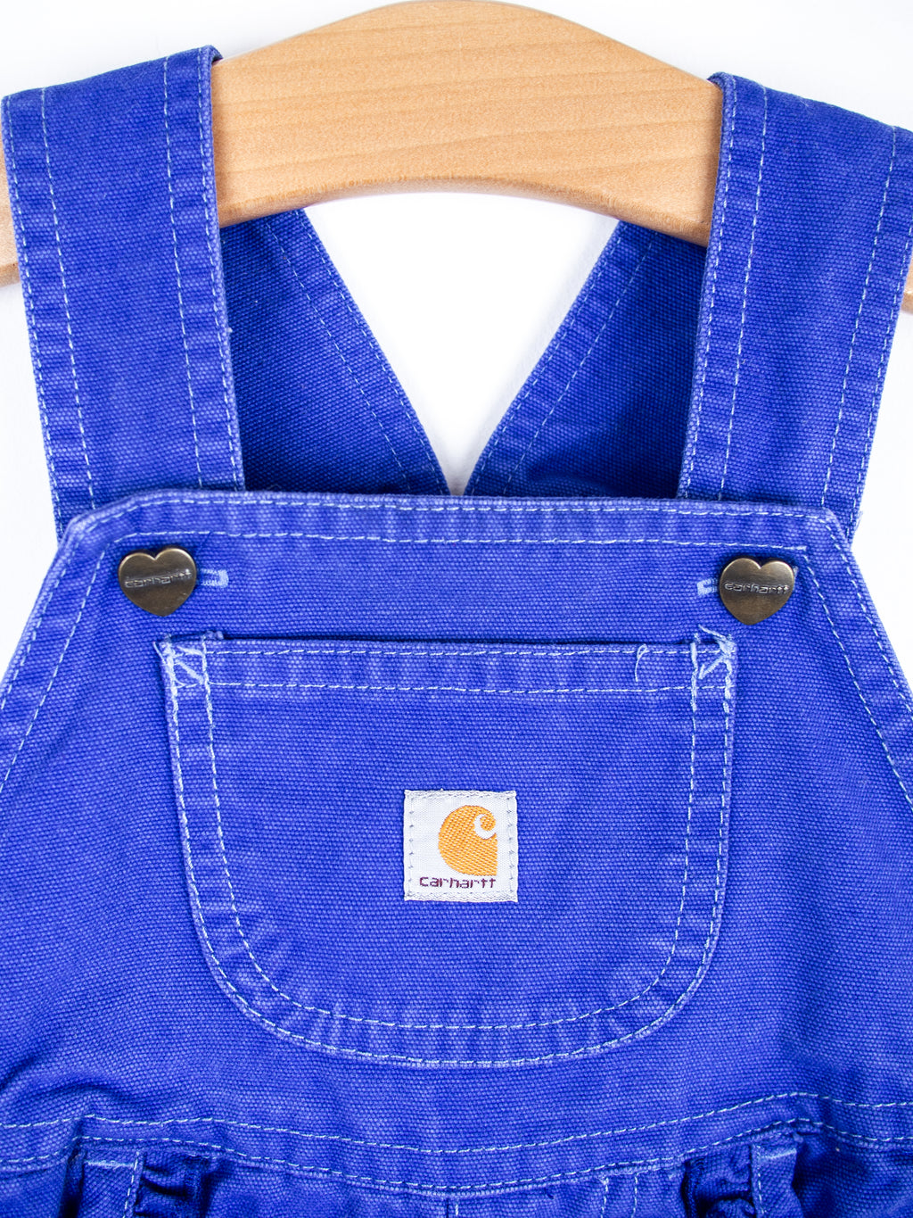 Carhartt Purple Horse Embroidered Dungarees - Age 9 months