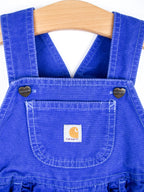 Carhartt Purple Horse Embroidered Dungarees - Age 9 months