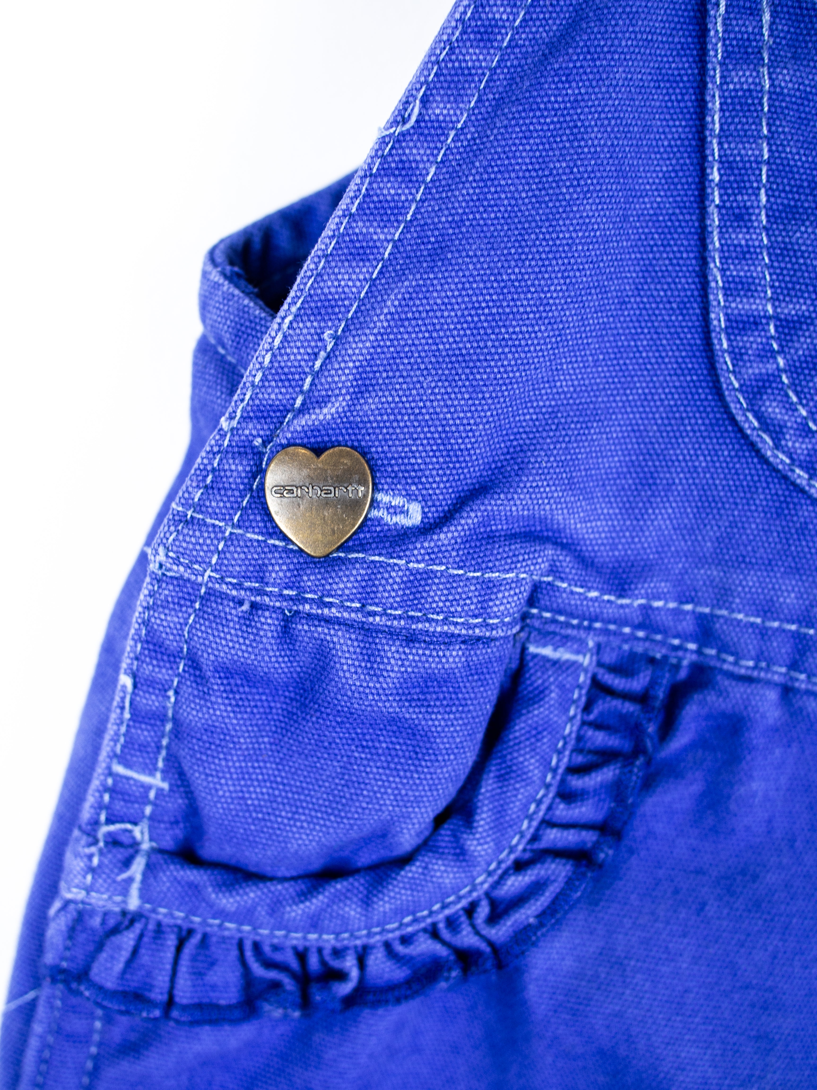Carhartt Purple Horse Embroidered Dungarees - Age 9 months