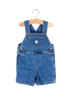 Carhartt Denim Dungaree Shorties - Age 18 months