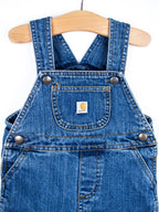 Carhartt Denim Dungaree Shorties - Age 18 months