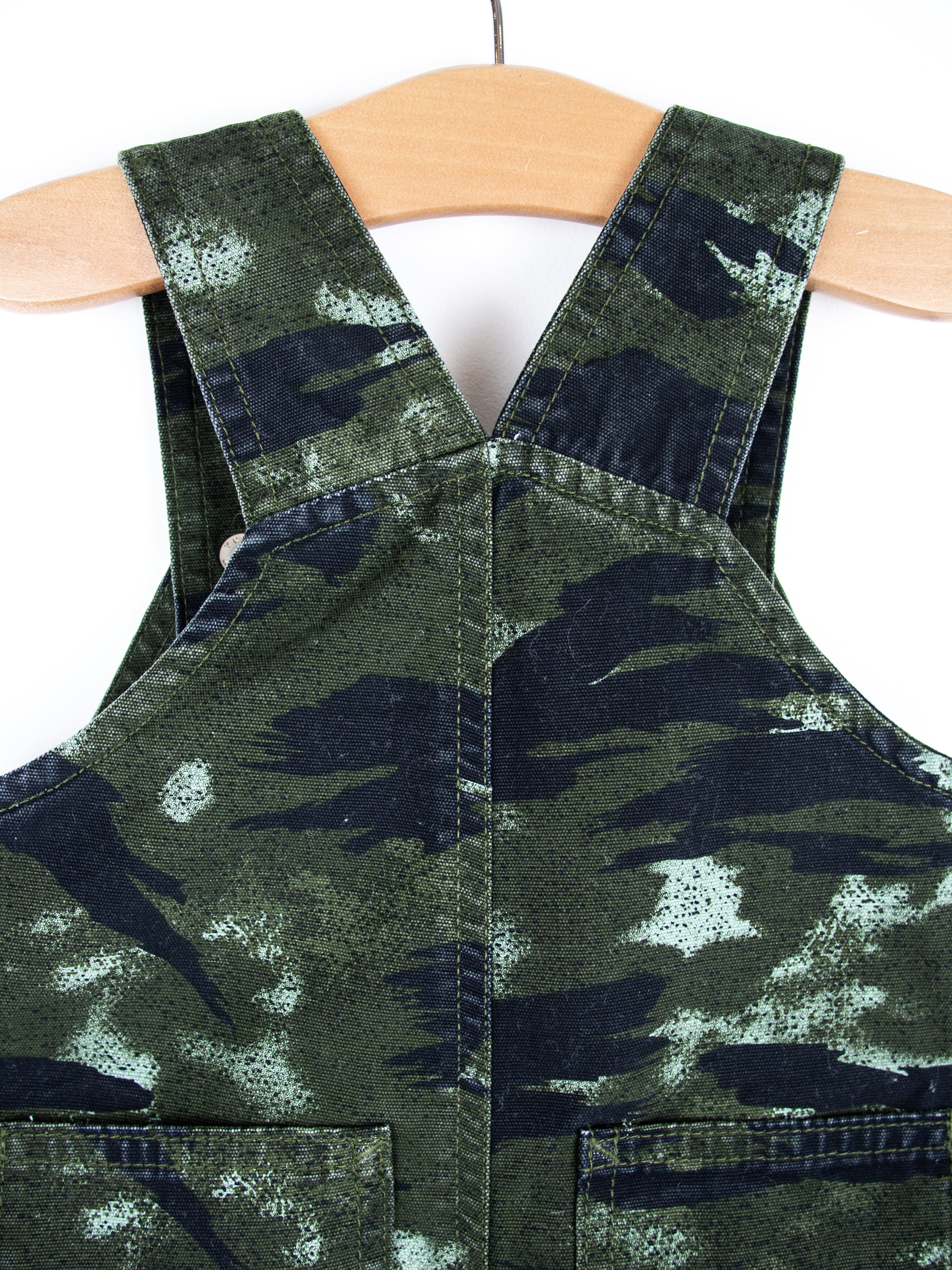 Carhartt Camo Paint Dungaree Shorties - Age 9 months