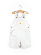Carhartt Rare White Dungaree Shorties - Age 4T