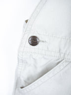 Carhartt Rare White Dungaree Shorties - Age 4T