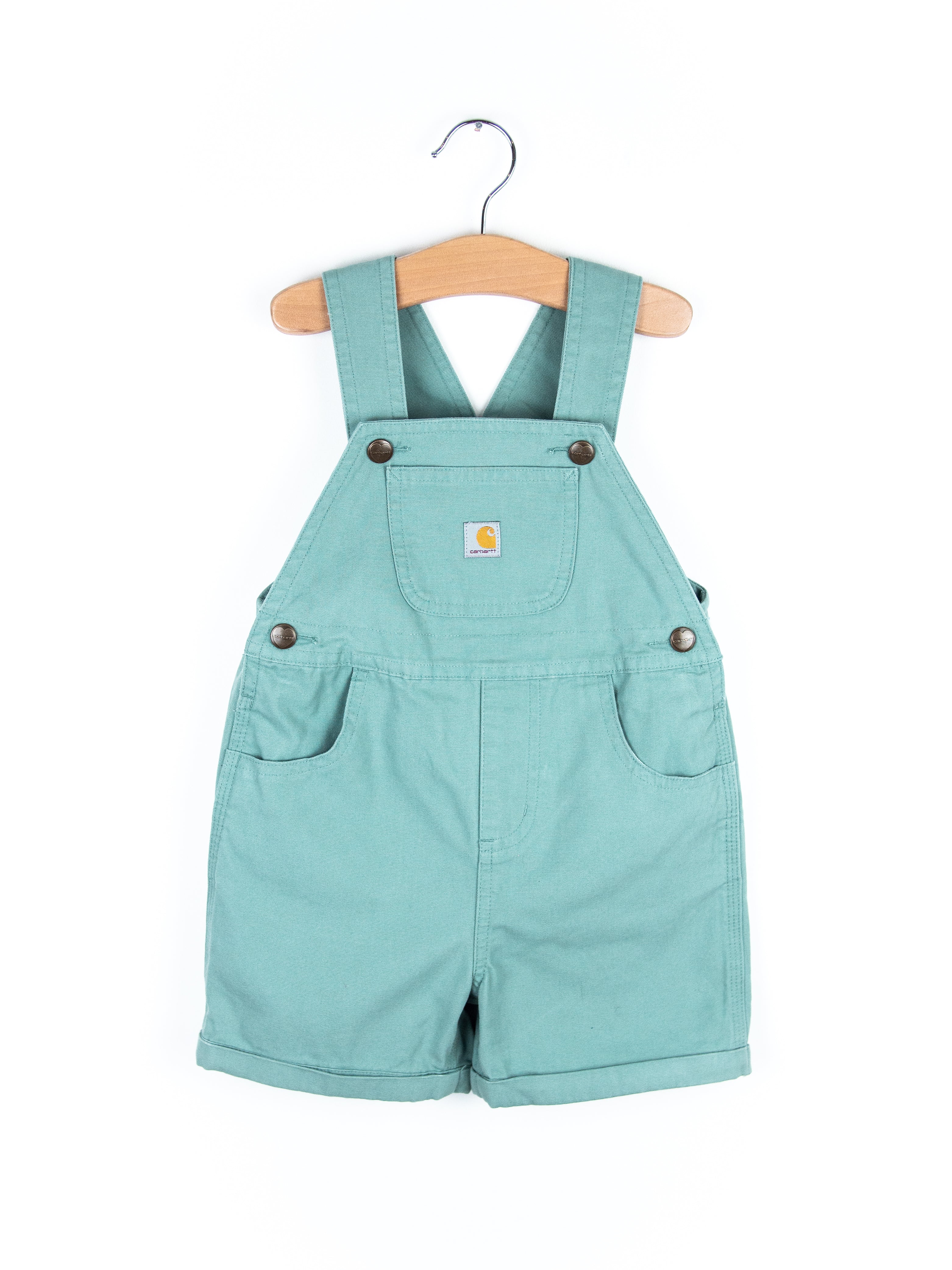 Carhartt Aqua Dungaree Shorties - Age 3T