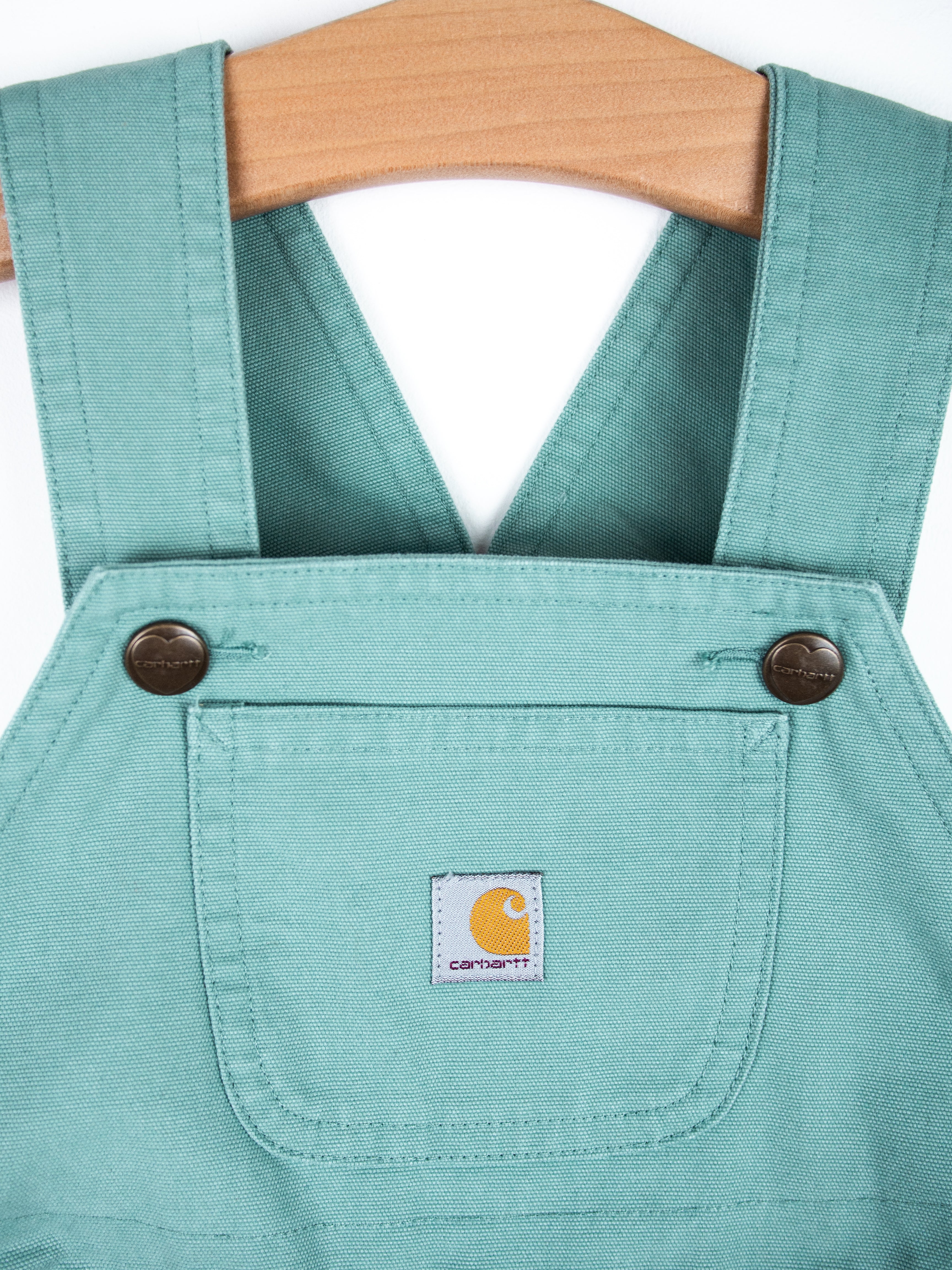 Carhartt Aqua Dungaree Shorties - Age 3T