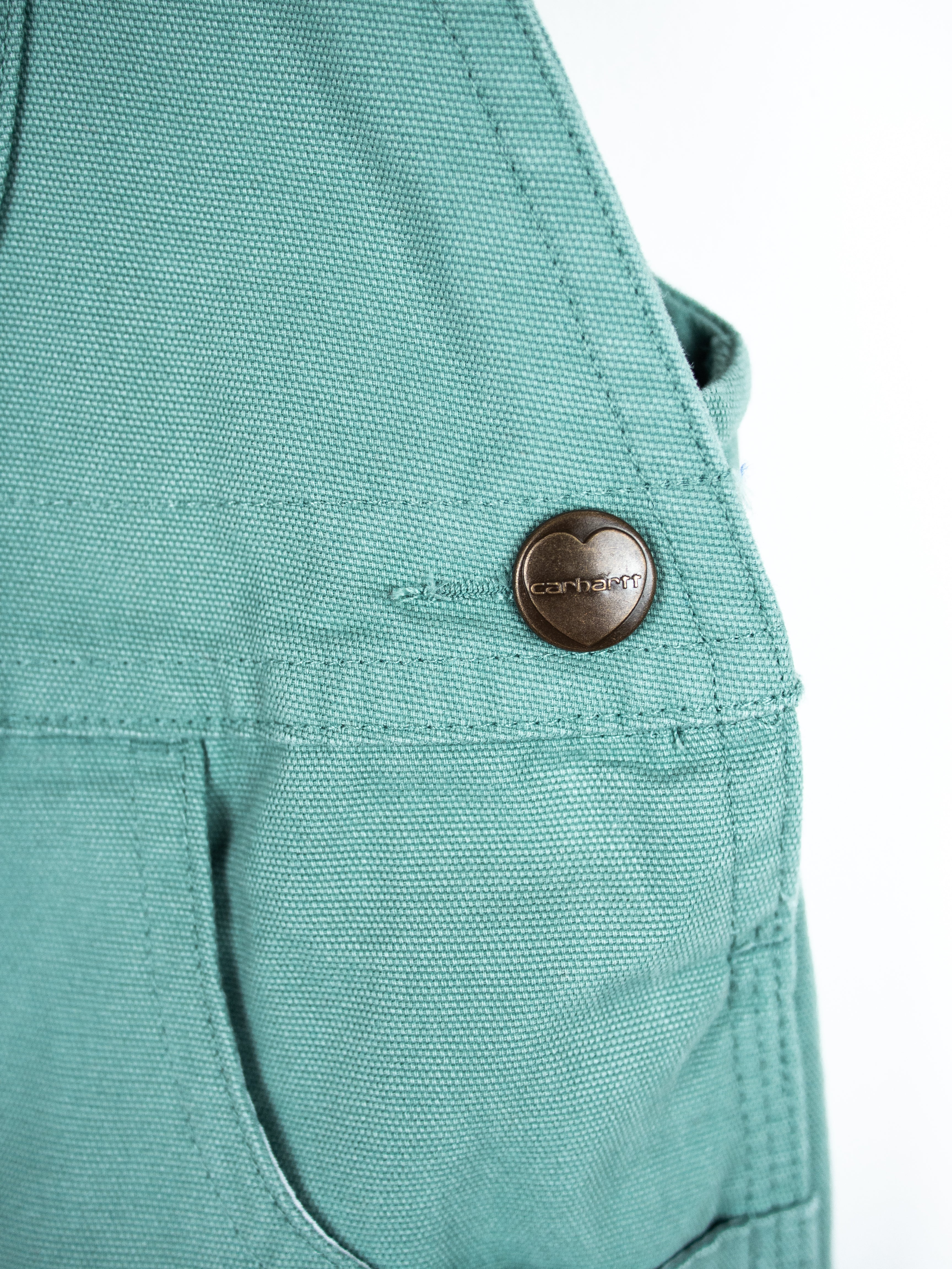 Carhartt Aqua Dungaree Shorties - Age 3T