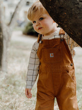 Load image into Gallery viewer, Carhartt Brown Canvas Dungarees - Age 2T
