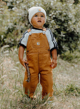 Load image into Gallery viewer, Carhartt Brown Canvas Dungarees - Age 18 months
