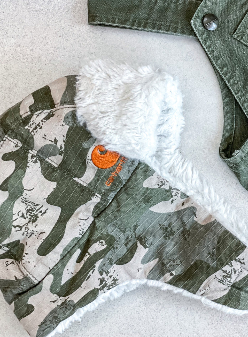 Carhartt Camouflage Trapper Hat - Age 0-12 months