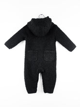 Load image into Gallery viewer, Carhartt Black Teddy Fleece Snowsuit - Age 6-9 months
