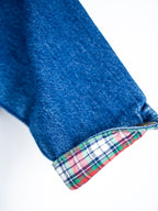 Osh Kosh Denim Jacket with Tartan Lining - Age 18 months